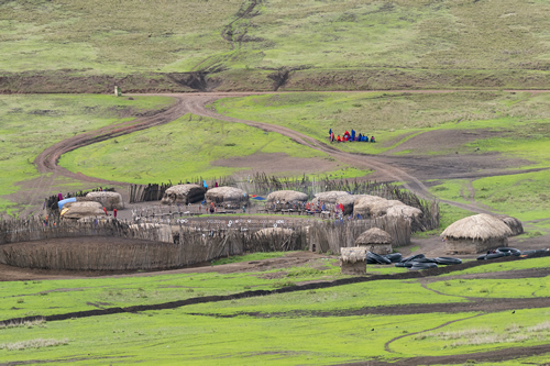 Maasai Bomas Visit Ngorongoro Conservation Area
