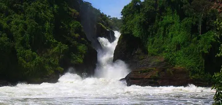 Murchison Falls of Murchison Falls National Park Uganda