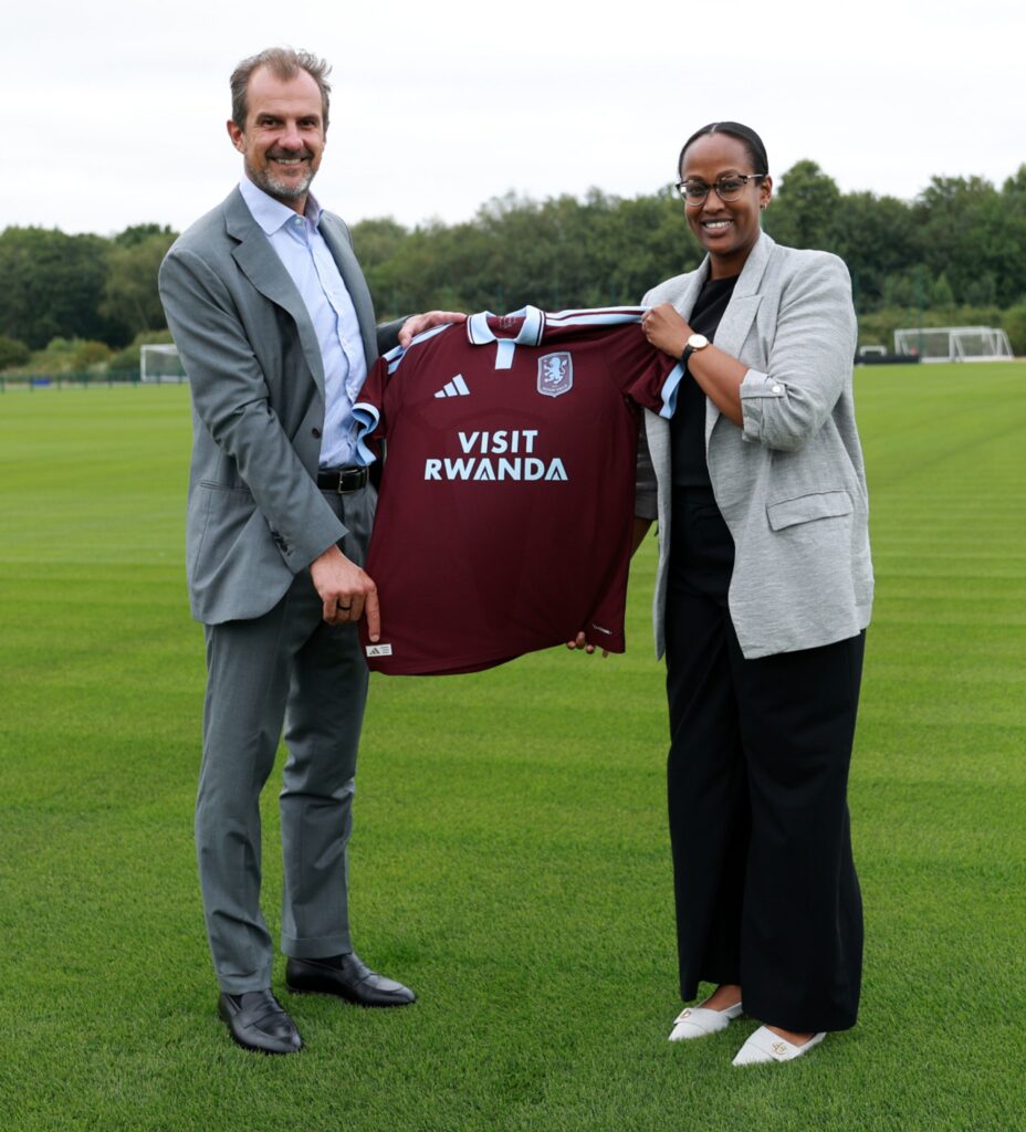 Aston Villa FC Partners with Visit Rwanda