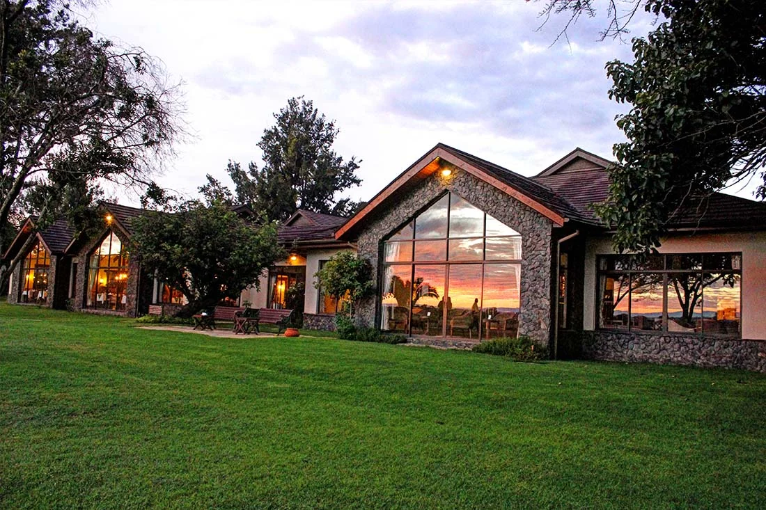 Luxury lodge in Ol Pejeta Conservancy