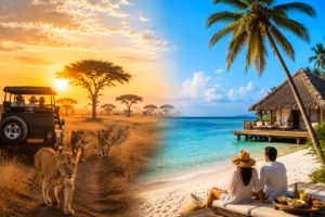 Ultimate Tanzania bush to beach package